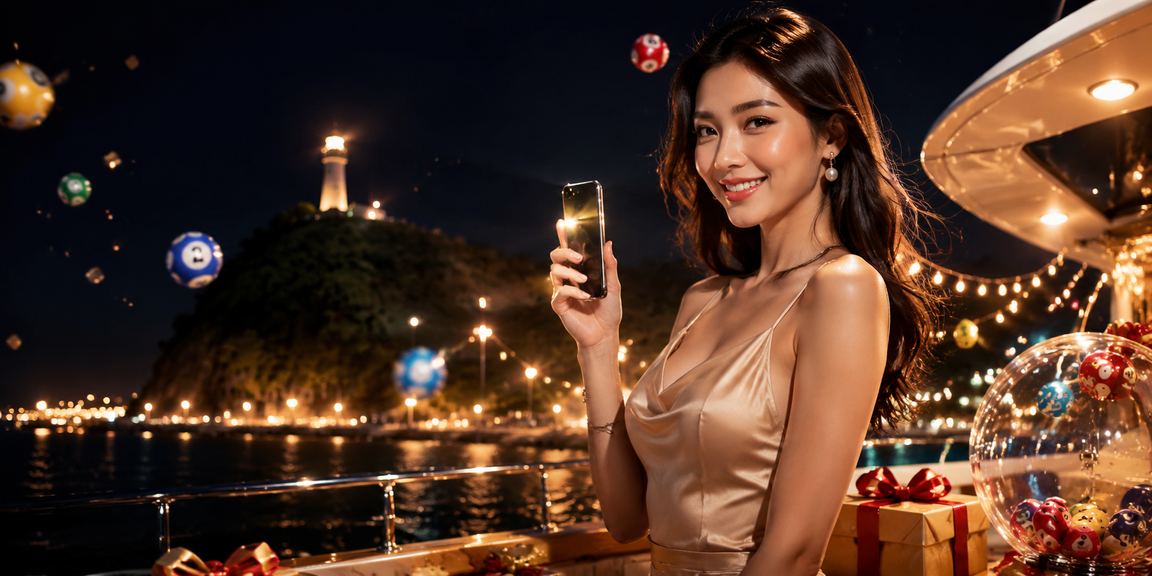 Người chơi xổ số trực tuyến bên bãi biển Vũng Tàu với điện thoại di động